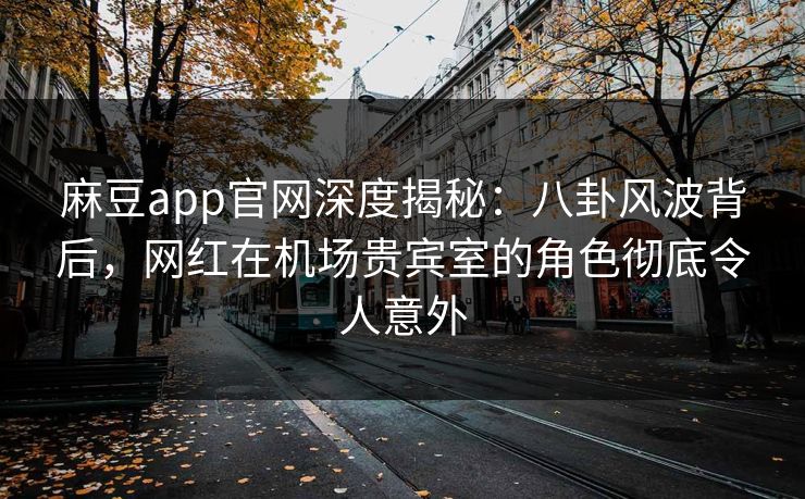麻豆app官网深度揭秘：八卦风波背后，网红在机场贵宾室的角色彻底令人意外